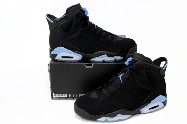 Official Maikesneakers 6 Jordan UNC Retro 384664-006 Air 0324